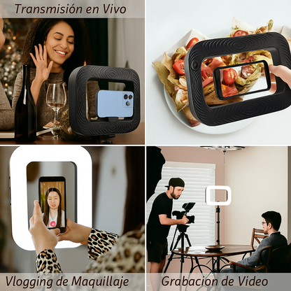 ARO DE LUZ LED PARA VIDEOS Y FOTOS